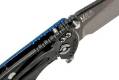 Rick Hinderer XM18 3,5” Skinny Slicer Black DLC, Blue G10 -Navaja Tienda HRK XM18 35BL SSL BL 06 rick hinderer