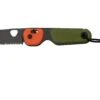 The James Brand The Redstone, OD Green + Orange PP, Negro, Serrated, KN118197-01, Navaja -Navaja Tienda JAKN118197 01 01 jamesbrand