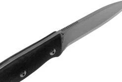 J.E. Made BushCraft ScandiGrind, Black Micarta Cuchillo Bushcraft -Navaja Tienda JM BU SG SW 04 jemade