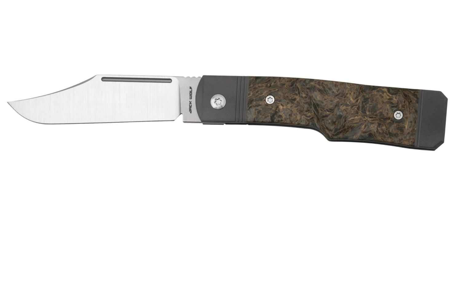 Jack Wolf Gunslinger Jack GUNS-01-FCDMG Fat Carbon Dark Matter Gold, Navaja 3 Jack Wolf Gunslinger Jack GUNS-01-FCDMG Fat Carbon Dark Matter Gold, Navaja