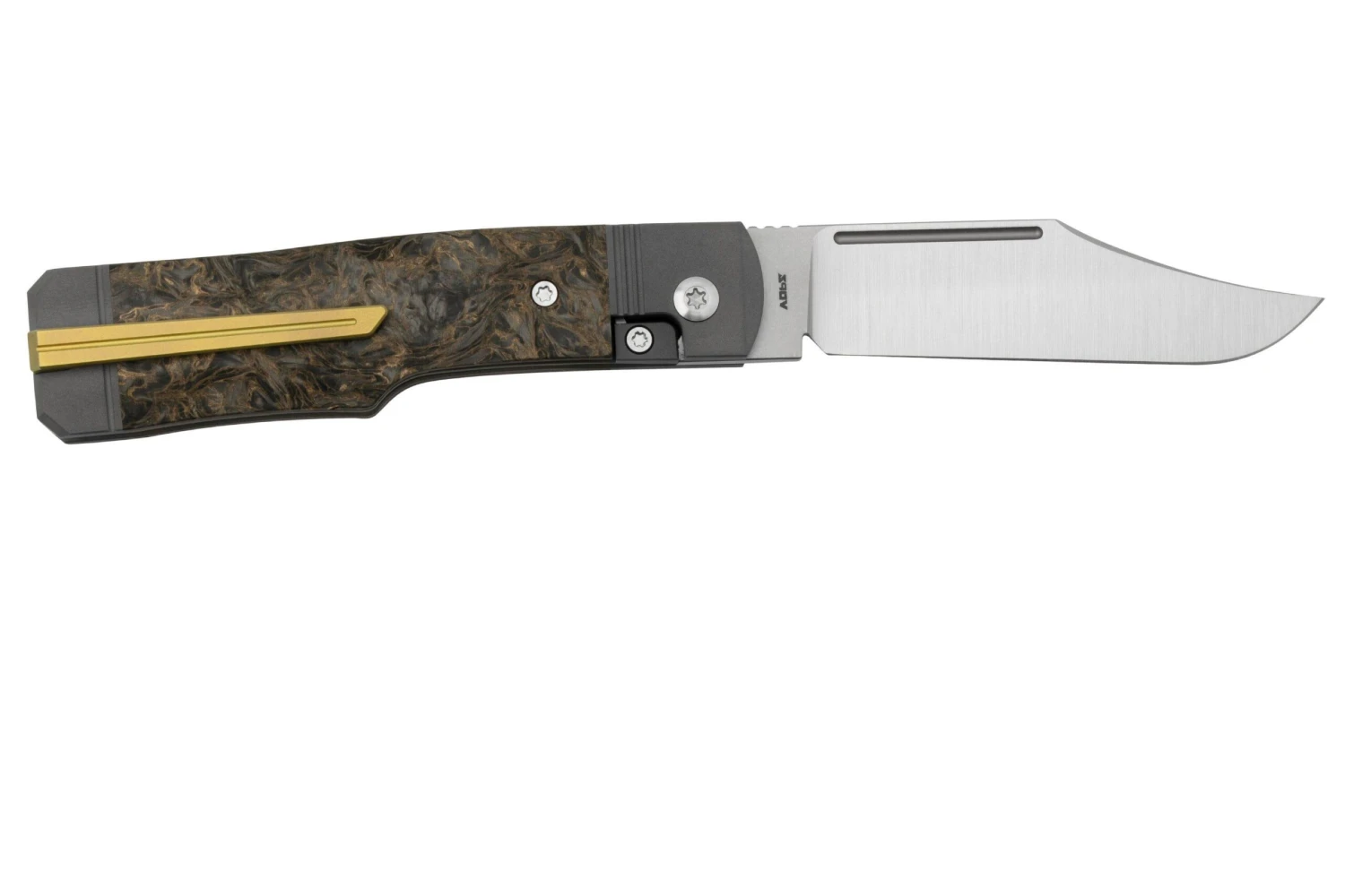 Jack Wolf Gunslinger Jack GUNS-01-FCDMG Fat Carbon Dark Matter Gold, Navaja 4 Jack Wolf Gunslinger Jack GUNS-01-FCDMG Fat Carbon Dark Matter Gold, Navaja - Image 2