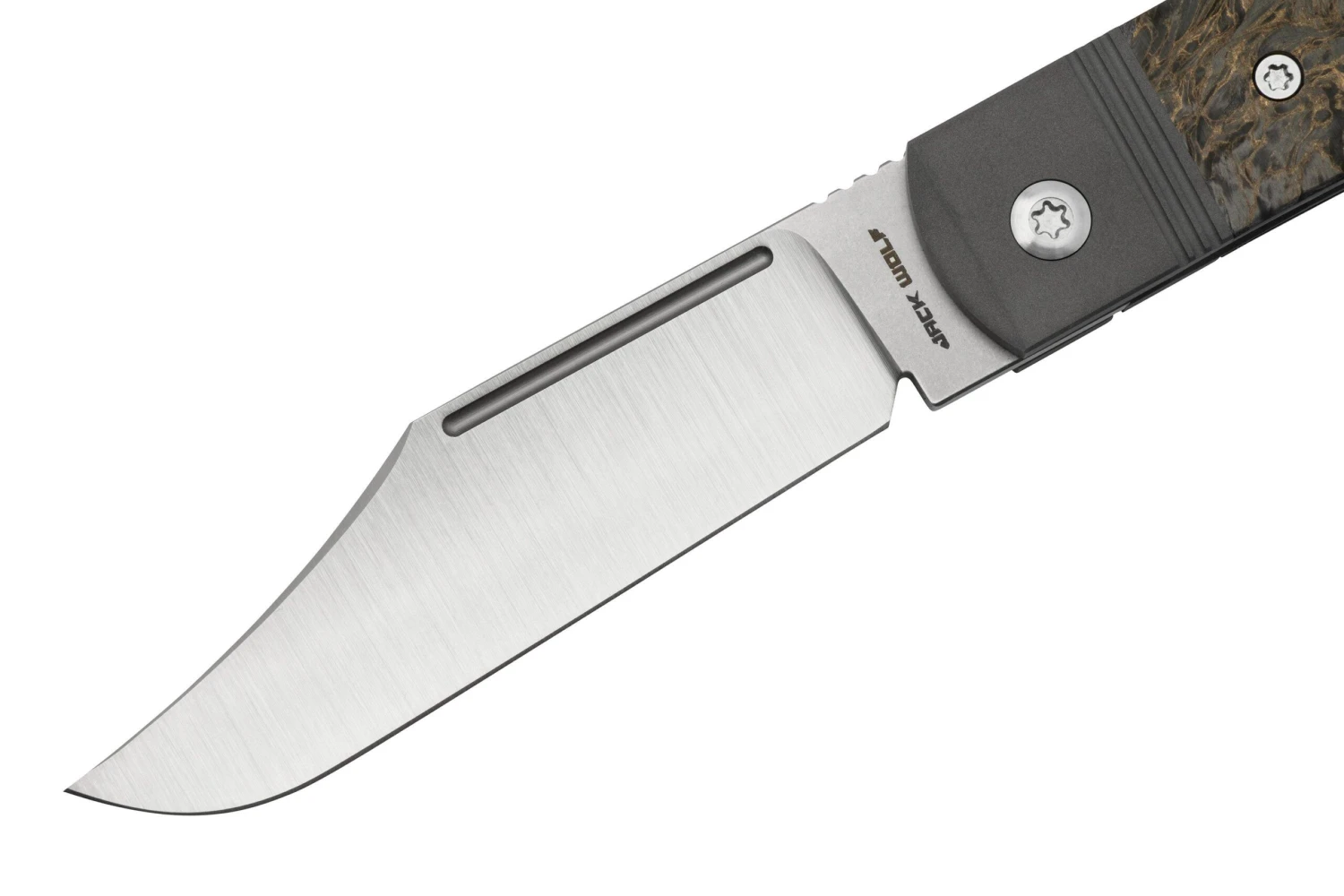 Jack Wolf Gunslinger Jack GUNS-01-FCDMG Fat Carbon Dark Matter Gold, Navaja 5 Jack Wolf Gunslinger Jack GUNS-01-FCDMG Fat Carbon Dark Matter Gold, Navaja - Image 3