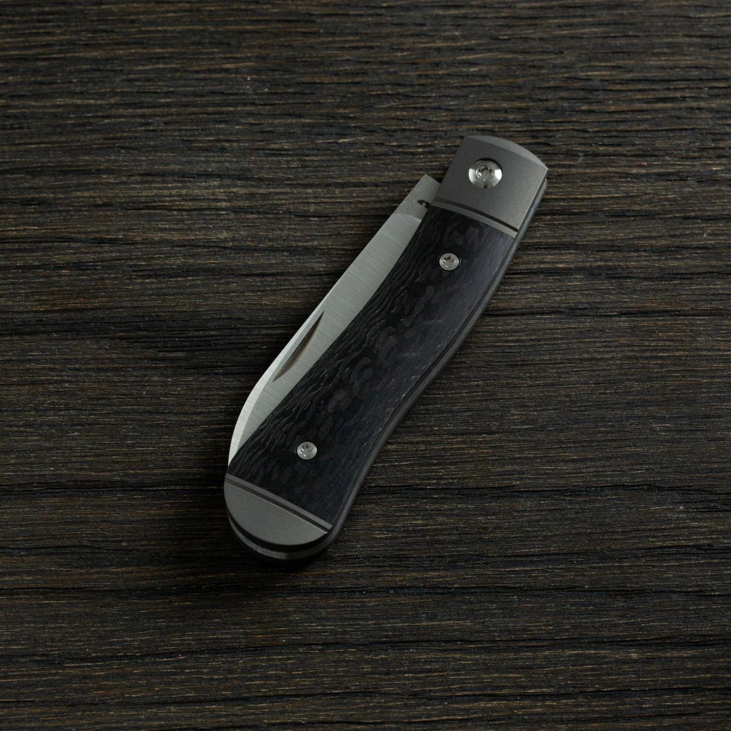 Jack Wolf K9 Jack, Twill Carbon Fibre K9-01-TWL Navaja Slipjoint 4 Jack Wolf K9 Jack, Twill Carbon Fibre K9-01-TWL Navaja Slipjoint - Image 2