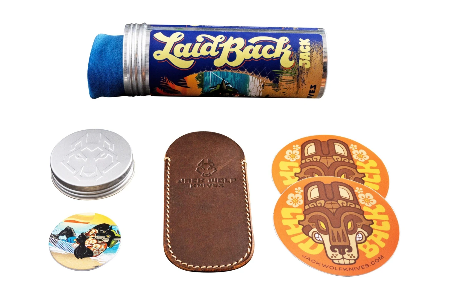 Jack Wolf Laid Back Jack LAIDB-02-KIR-PUR Kirinite Purple Wave, Slipjoint Navaja 8 Jack Wolf Laid Back Jack LAIDB-02-KIR-PUR Kirinite Purple Wave, Slipjoint Navaja - Image 6