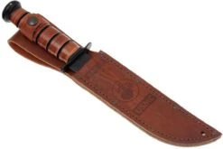 KA-BAR USMC 1217 Plain Edge, Funda De Cuero 14 KA-BAR USMC 1217 Plain Edge, Funda De Cuero -Navaja Tienda KA1217 06 ka bar ka1217 06