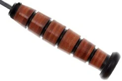 KA-BAR USMC 1218 Parcialmente Dentado Con Mango Y Funda De Cuero -Navaja Tienda KA1218 04 ka bar ka1218 04