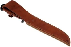 KA-BAR USMC 1218 Parcialmente Dentado Con Mango Y Funda De Cuero -Navaja Tienda KA1218 07 ka bar ka1218 07