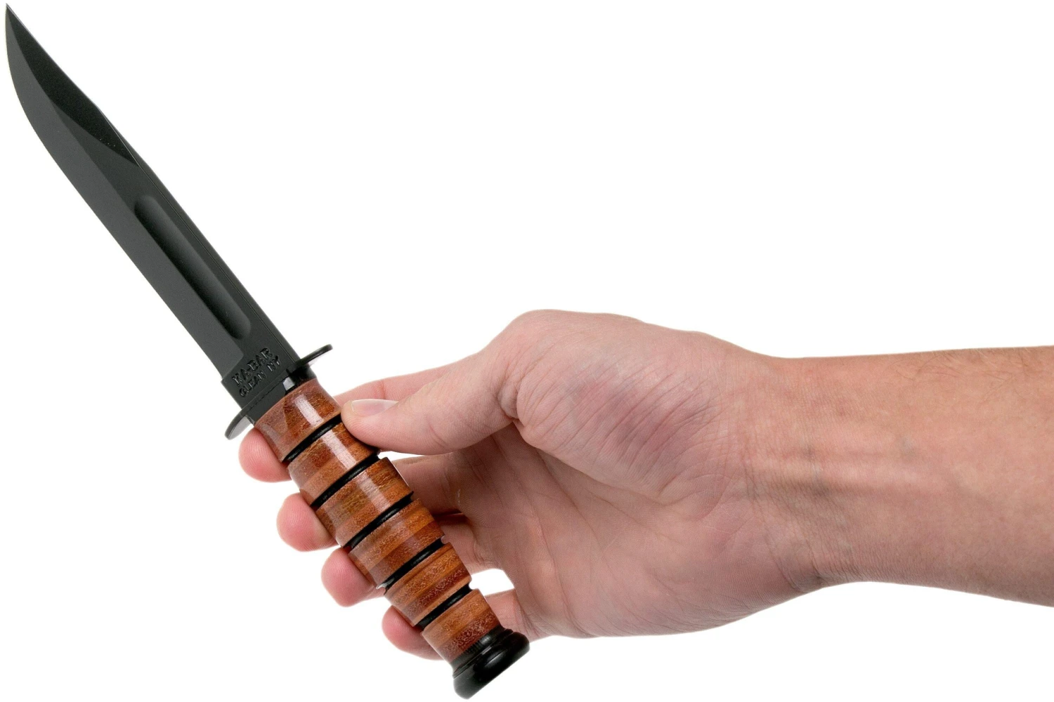 KA-BAR Short 1251, Cuchillo Fijo, Funda De Cuero 8 KA-BAR Short 1251, Cuchillo Fijo, Funda De Cuero - Image 6