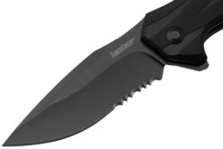 Kershaw Lateral Black Serrated 1645 Assisted Black FRN Navaja 10 Kershaw Lateral Black Serrated 1645 Assisted Black FRN Navaja -Navaja Tienda KE1645BLKST 03 kershaw