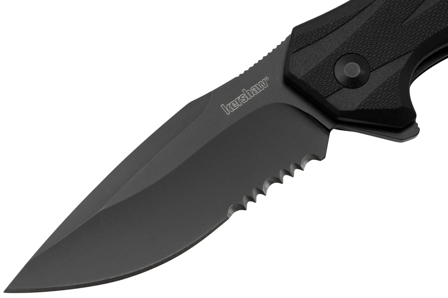 Kershaw Lateral Black Serrated 1645 Assisted Black FRN Navaja 5 Kershaw Lateral Black Serrated 1645 Assisted Black FRN Navaja - Image 3