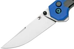 Kansept EDC Tac K2009A6 Blackwashed CPM-S35VN, Blue G10 Navaja, Diseño Mikkel Willumsen -Navaja Tienda KSK2009A6 03 kansept