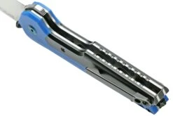 Kansept EDC Tac K2009A6 Blackwashed CPM-S35VN, Blue G10 Navaja, Diseño Mikkel Willumsen -Navaja Tienda KSK2009A6 05 kansept