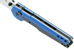 Kansept EDC Tac K2009A6 Blackwashed CPM-S35VN, Blue G10 Navaja, Diseño Mikkel Willumsen -Navaja Tienda KSK2009A6 07 kansept