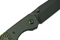 Kansept Warrior T1005T2 Black Tanto, Black & Green G10 Navaja, Diseño Kim Ning -Navaja Tienda KST1005T2 05 kansept