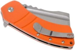 Kansept XL Korvid T1030A6 Satin, Orange G10 Navaja, Justin Koch Design 13 Kansept XL Korvid T1030A6 Satin, Orange G10 Navaja, Justin Koch Design -Navaja Tienda KST1030A6 04 kansept