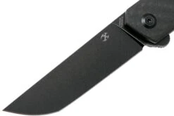 Kansept Foosa T2020T3 Black, Twill Carbon Fibre Navaja, Rolf Helbig Design -Navaja Tienda KST2020T3 03 kansept knives