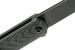 Kansept Foosa T2020T3 Black, Twill Carbon Fibre Navaja, Rolf Helbig Design -Navaja Tienda KST2020T3 06 kansept knives