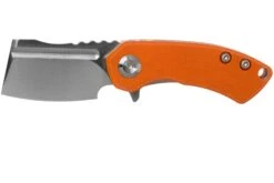 Kansept Mini Korvid T3030A6 Satin, Orange G10 Navaja, Justin Koch Design