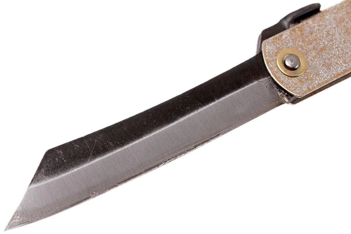 Higonokami Navaja 7,4 Cm KT-HIGO-SPE1, SK-acero Al Carbono, Silver/gold 5 Higonokami Navaja 7,4 Cm KT-HIGO-SPE1, SK-acero Al Carbono, Silver/gold - Image 3