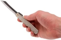 Higonokami Navaja 7,4 Cm KT-HIGO-SPE1, SK-acero Al Carbono, Silver/gold 18 Higonokami Navaja 7,4 Cm KT-HIGO-SPE1, SK-acero Al Carbono, Silver/gold -Navaja Tienda KT HIGO SPE1 08 higonokami kt higo spe1 08