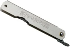 Higonokami Navaja 7,3 Cm HIGOC10B, Blue Paper Steel, Silver Matte Steel 13 Higonokami Navaja 7,3 Cm HIGOC10B, Blue Paper Steel, Silver Matte Steel -Navaja Tienda KT HIGOC10B 04 higonokami