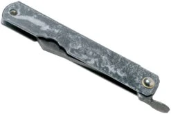 Higonokami Navaja 7,3 Cm HIGOC3B, Blue Paper Steel, Grey Black Glitter 13 Higonokami Navaja 7,3 Cm HIGOC3B, Blue Paper Steel, Grey Black Glitter -Navaja Tienda KT HIGOC3B 04 higonokami