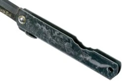 Higonokami Navaja 7,3 Cm HIGOC3B, Blue Paper Steel, Grey Black Glitter 14 Higonokami Navaja 7,3 Cm HIGOC3B, Blue Paper Steel, Grey Black Glitter -Navaja Tienda KT HIGOC3B 05 higonokami