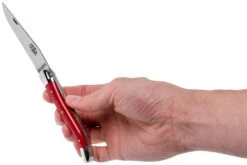 Forge Laguiole 1211INTCROUB 11cm, Rojo Micarta, Navaja Laguiole -Navaja Tienda LA1211INTCROUB 08 forge de laguiole