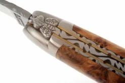Forge Laguiole 1212FINGEDPG, Madera De Enebro 11 Forge Laguiole 1212FINGEDPG, Madera De Enebro -Navaja Tienda LA1212FINGEDPG 05 forge de laguiole la1212fingedpg d5