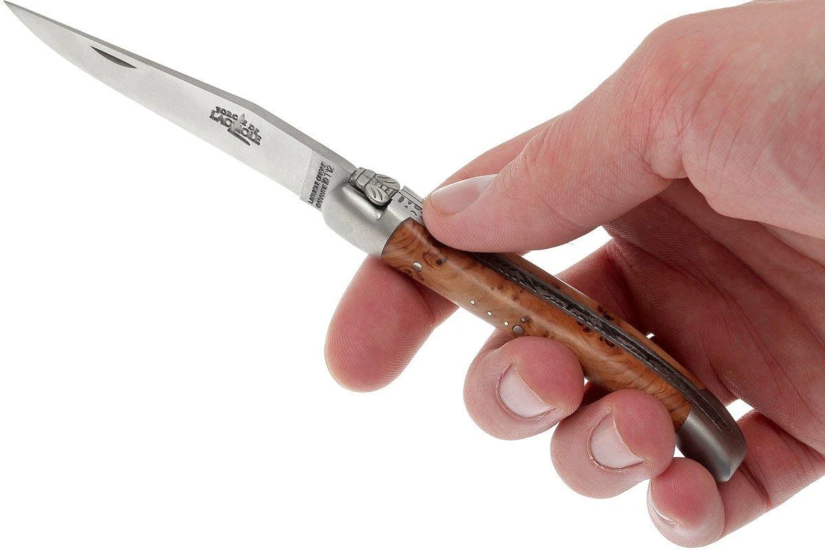 Forge Laguiole 9cm Madera De Enebro, Mate 129INGE 7 Forge Laguiole 9cm Madera De Enebro, Mate 129INGE - Image 5