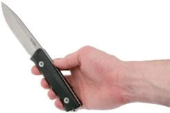 LionSteel B40 Black G10 B40-BK Cuchillo De Bushcraft 15 LionSteel B40 Black G10 B40-BK Cuchillo De Bushcraft -Navaja Tienda LI B40 BK 06 lionsteel