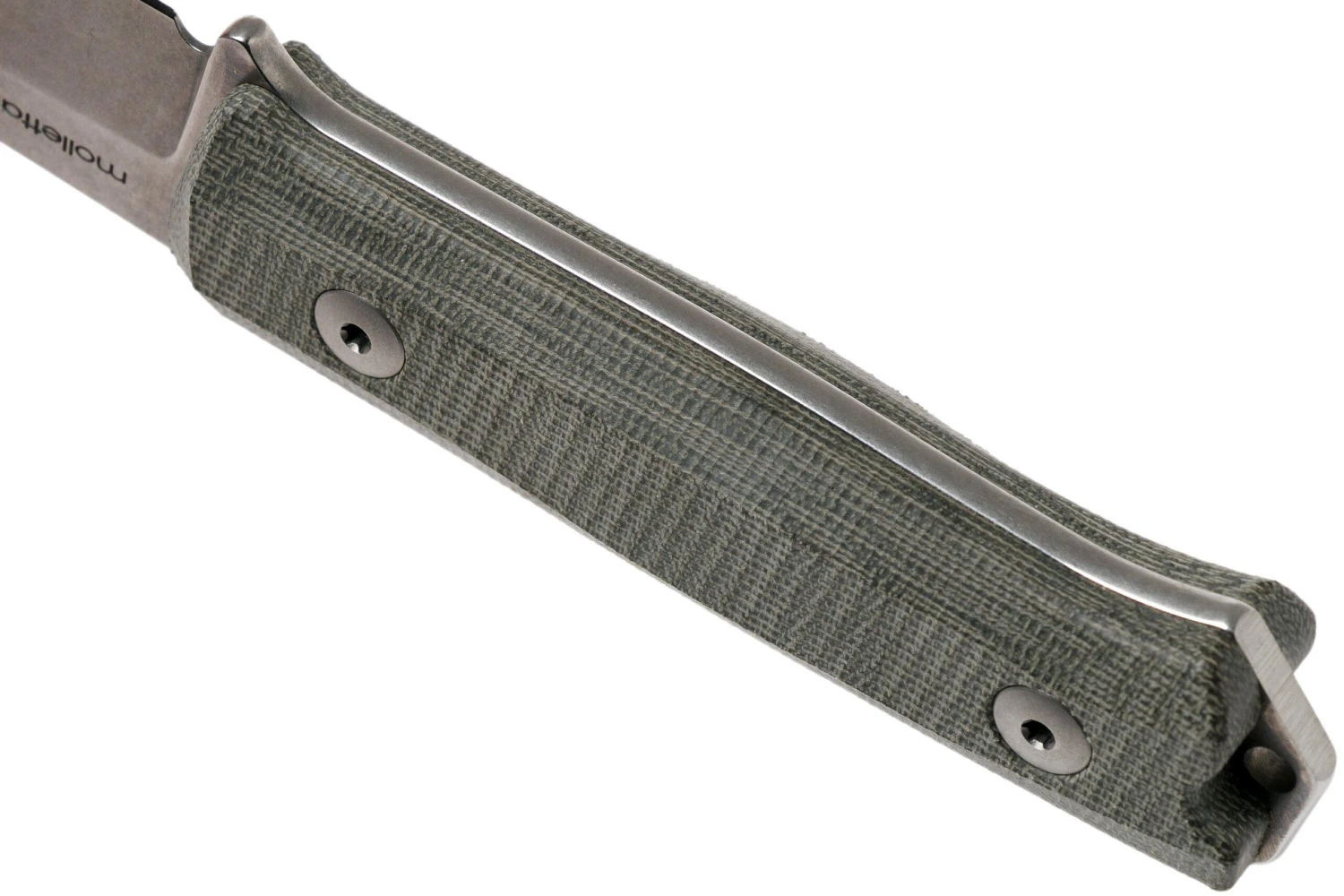 LionSteel B40 Green Canvas Micarta B40-CVG Cuchillo De Bushcraft 6 LionSteel B40 Green Canvas Micarta B40-CVG Cuchillo De Bushcraft - Image 4