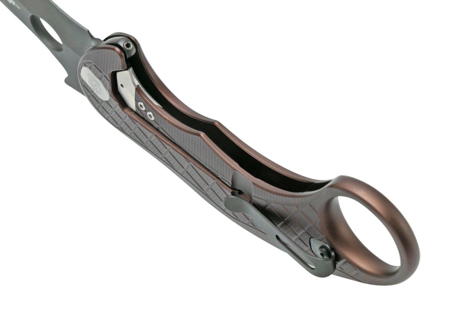 LionSteel L.E.One LE1-A-EB MagnaCut, Black, Earth Brown Aluminium, Navaja Karambit 8 LionSteel L.E.One LE1-A-EB MagnaCut, Black, Earth Brown Aluminium, Navaja Karambit - Image 6