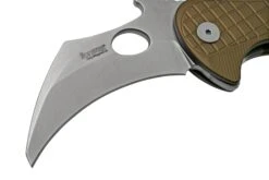 LionSteel L.E.One LE1-A-GS MagnaCut, Satin, Green Aluminium, Navaja Karambit 12 LionSteel L.E.One LE1-A-GS MagnaCut, Satin, Green Aluminium, Navaja Karambit -Navaja Tienda LI LE1 A GS 03 lionsteel