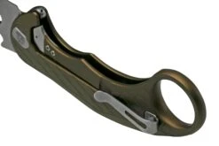 LionSteel L.E.One LE1-A-GS MagnaCut, Satin, Green Aluminium, Navaja Karambit 15 LionSteel L.E.One LE1-A-GS MagnaCut, Satin, Green Aluminium, Navaja Karambit -Navaja Tienda LI LE1 A GS 06 lionsteel