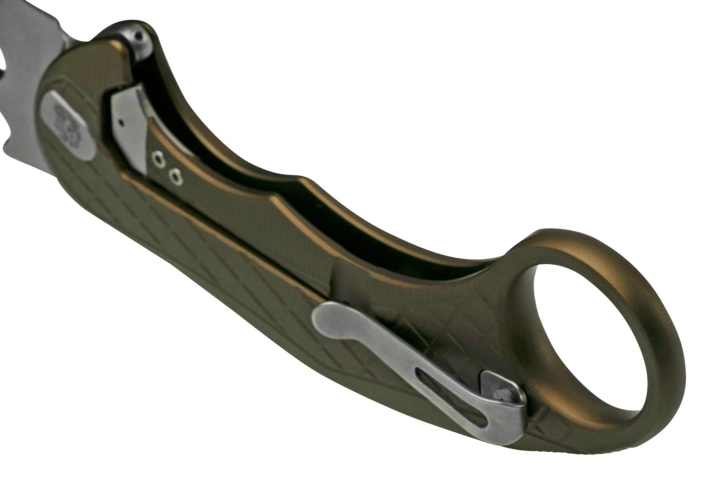 LionSteel L.E.One LE1-A-GS MagnaCut, Satin, Green Aluminium, Navaja Karambit 8 LionSteel L.E.One LE1-A-GS MagnaCut, Satin, Green Aluminium, Navaja Karambit - Image 6