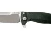 LionSteel SR22A-BS Black Aluminio, Satin Blade
