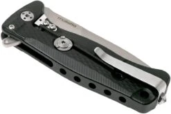 LionSteel SR22A-BS Black Aluminio, Satin Blade -Navaja Tienda LI SR22A BS 04 lionsteel li sr22a bs 04