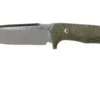 LionSteel T5-CVG Green Canvas Micarta Satin Cuchillo Fijo -Navaja Tienda LI T5 CVG 01 lionsteel