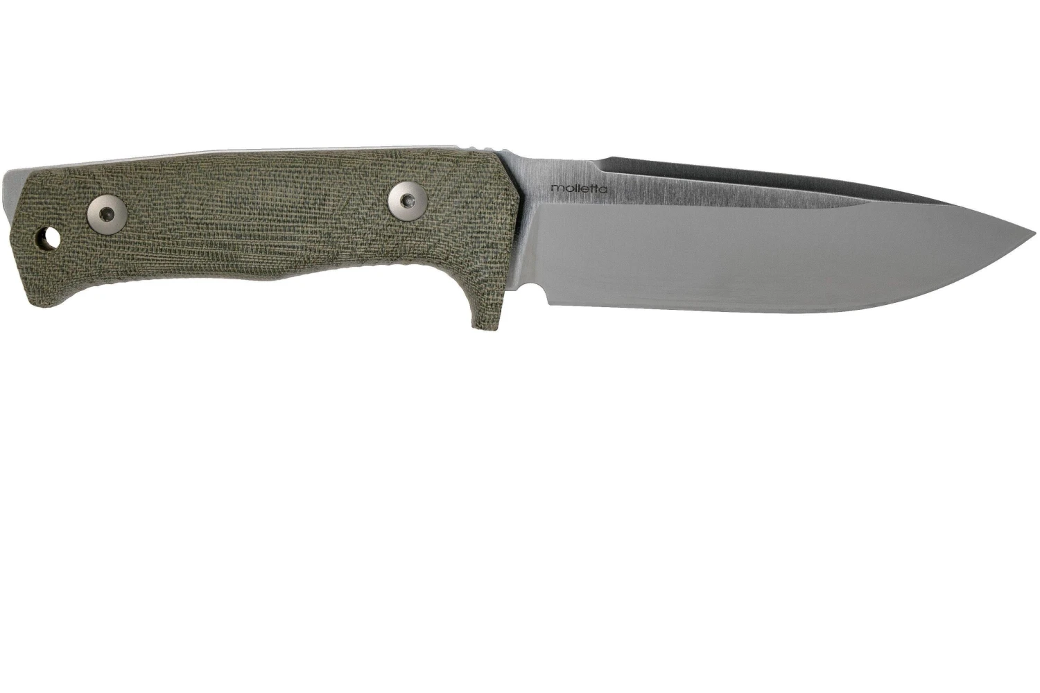 LionSteel T5-CVG Green Canvas Micarta Satin Cuchillo Fijo 4 LionSteel T5-CVG Green Canvas Micarta Satin Cuchillo Fijo - Image 2