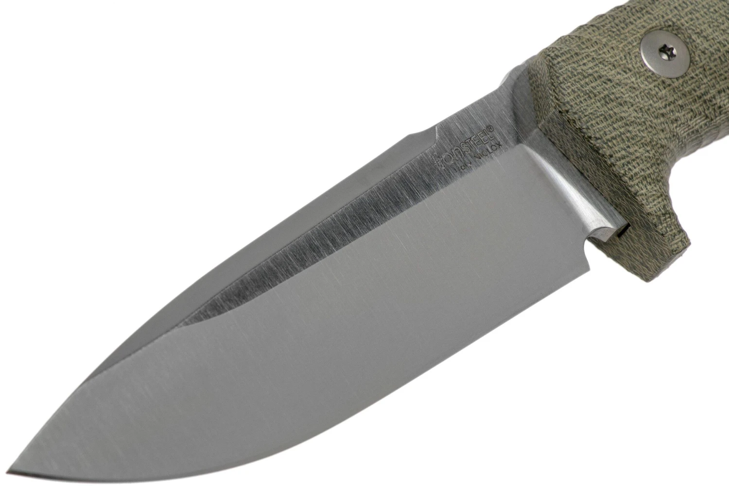 LionSteel T5-CVG Green Canvas Micarta Satin Cuchillo Fijo 5 LionSteel T5-CVG Green Canvas Micarta Satin Cuchillo Fijo - Image 3