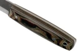 LT Wright Pronghorn, O1, Matte Python Micarta, Leather Sheath, Cuchillo Bushcraft -Navaja Tienda LT PH PYM LS 05 lt wright