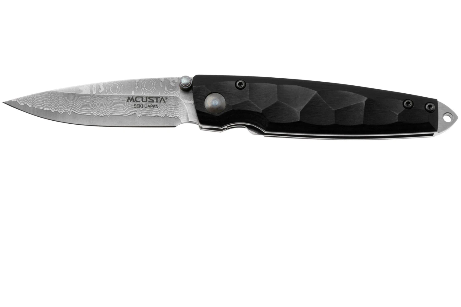 Mcusta MC-0079DP Shinra Emotion Tsuchi, Black Pakkawood, Cuchillo De Caballero 3 Mcusta MC-0079DP Shinra Emotion Tsuchi, Black Pakkawood, Cuchillo De Caballero