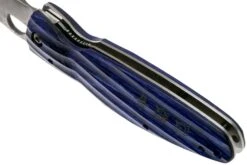 Mcusta MC-0186G Sengoku Date Masamune, Madera De Pakka Azul, Cuchillo De Caballero 16 Mcusta MC-0186G Sengoku Date Masamune, Madera De Pakka Azul, Cuchillo De Caballero -Navaja Tienda MC 0186G 05 mcusta