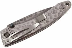 Mcusta MC-114D Forge Tsuchi Large Cuchillo De Caballero 13 Mcusta MC-114D Forge Tsuchi Large Cuchillo De Caballero -Navaja Tienda MC114D 04 mcusta tsuchi blank aluminium damast mc114d d4