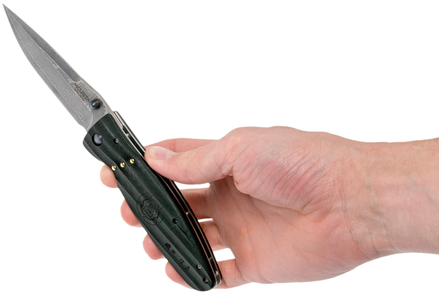 Mcusta MC-181D Sengoku Oda Nobunaga, Micarta, Cuchillo De Caballero 10 Mcusta MC-181D Sengoku Oda Nobunaga, Micarta, Cuchillo De Caballero - Image 8