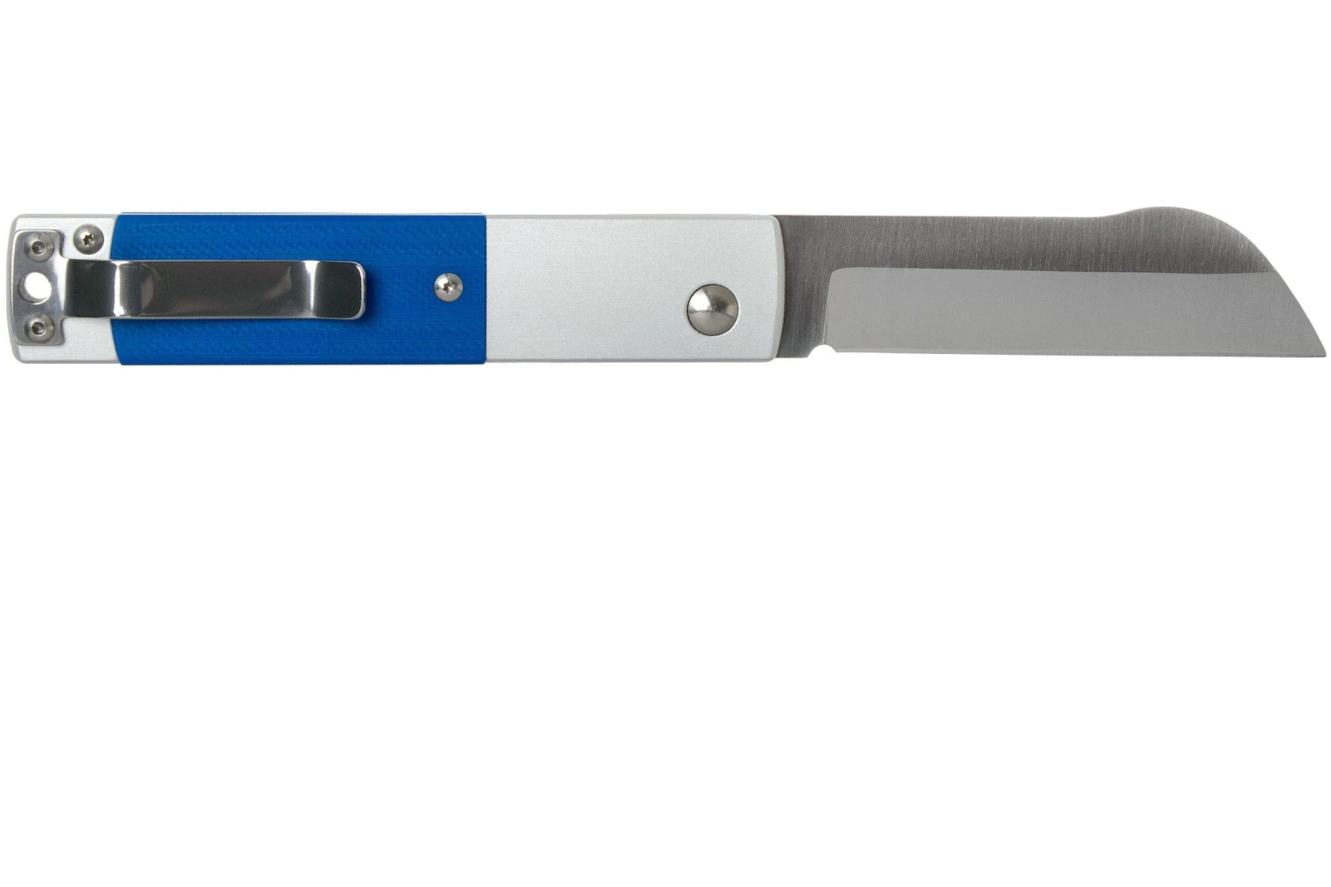 Maserin In-Estro Blue Micarta 165/MCB Navaja Slipjoint 4 Maserin In-Estro Blue Micarta 165/MCB Navaja Slipjoint - Image 2
