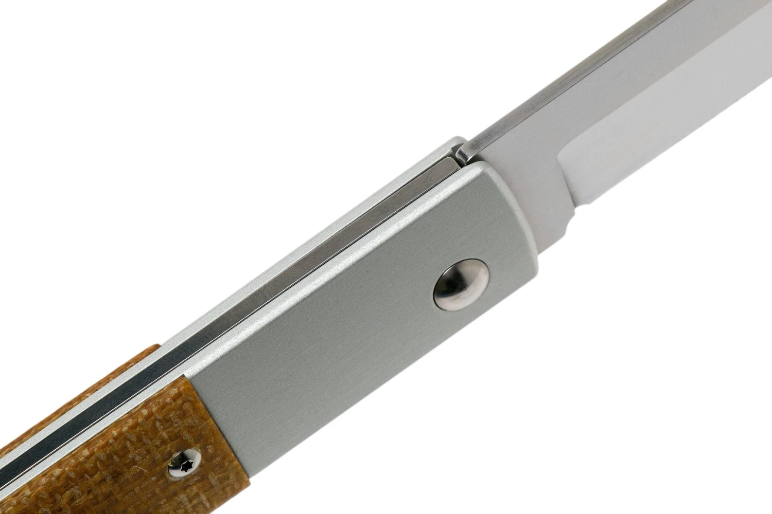 Maserin In-Estro Brown Micarta 165/MCM Navaja Slipjoint 8 Maserin In-Estro Brown Micarta 165/MCM Navaja Slipjoint - Image 6