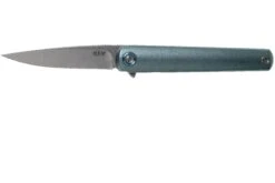 MKM Flame Drop FL01-TBSW Blue Titanium Navaja, Michael Zieba Design