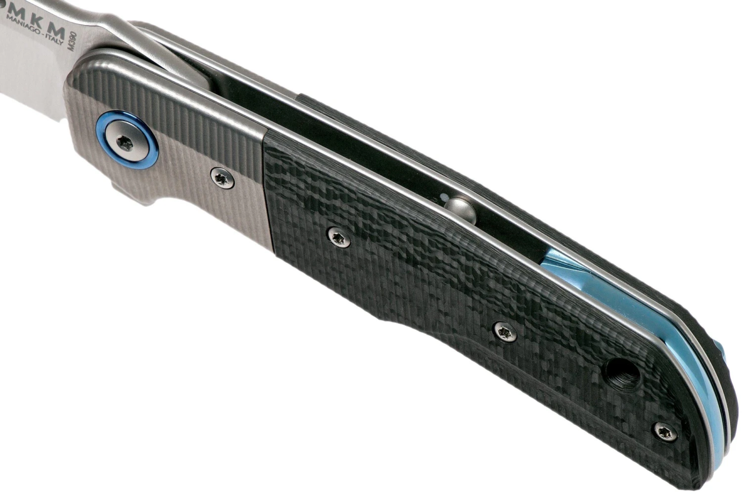 MKM Clap LS01-CT Titanium, Carbonfiber Navaja, Bob Terzuola Design 9 MKM Clap LS01-CT Titanium, Carbonfiber Navaja, Bob Terzuola Design - Image 7